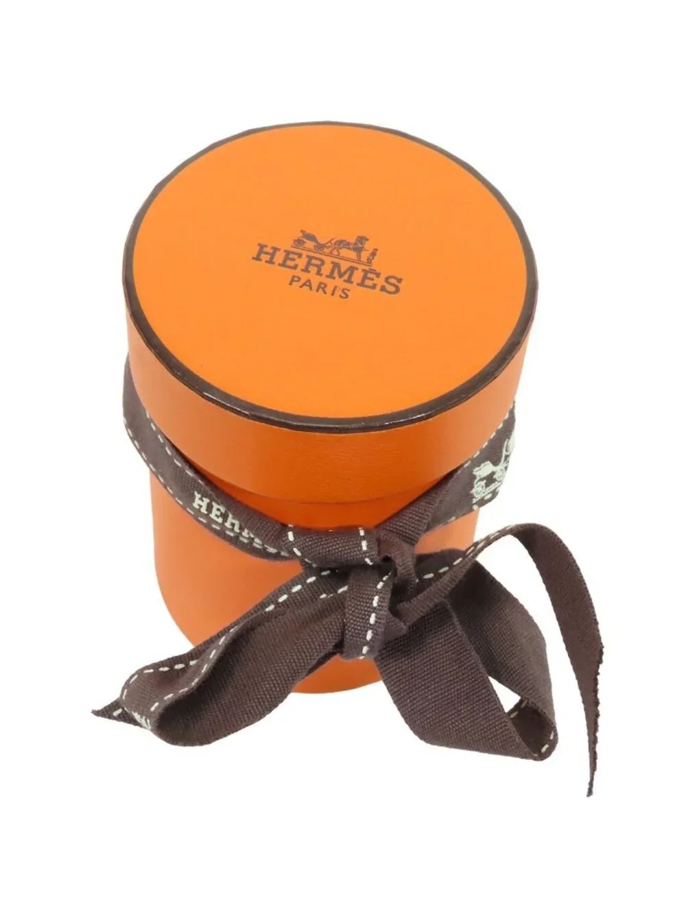 Hermes Twilly Orange Cui Rouge Silk Do Re Boucle Scarf